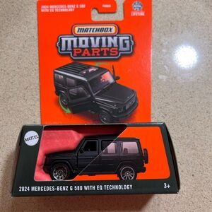 Matchbox Black Mercedes-Benz G 580 Toy Car